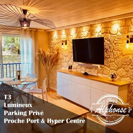 Chez Alphonse : T3 Cosy Et Renove - Proche Du Port *
